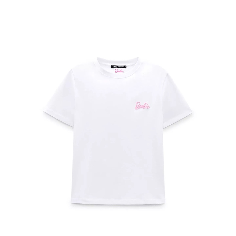 Zara Barbie Mattel T-Shirt. Size Medium.